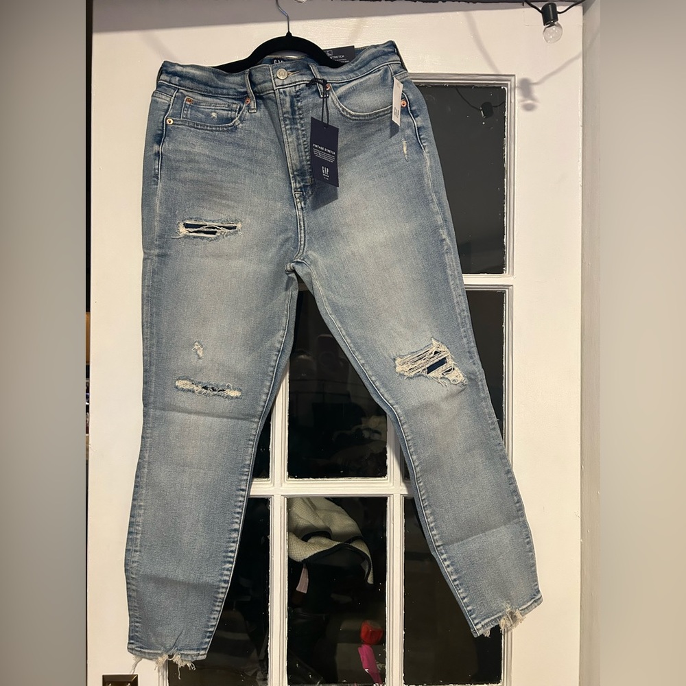 Gap High Rise True Skinny Ankle, size 12